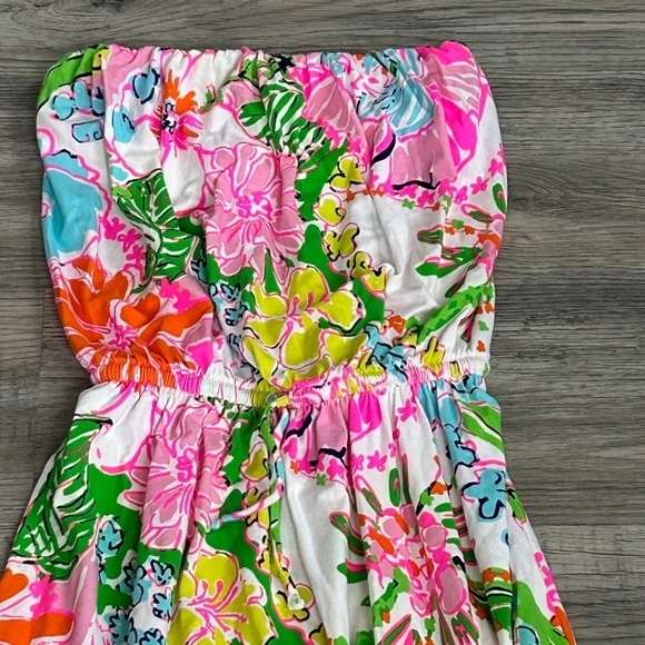 NWT Lilly Pulitzer Target Sleeveless Floral Maxi Dress Sz SP - Picture 3 of 10